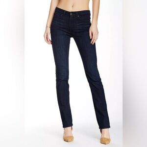 Spanx The Slim X Straight Jeans Dark Wash — Size 29